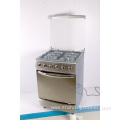 Freestanding Gas Oven With Glass Cover